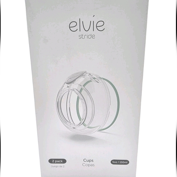 Elvie Stride Secure Breast Milk Collection Cups 2 Pack 5oz NEW  Breast Feeding - Picture 11 of 11